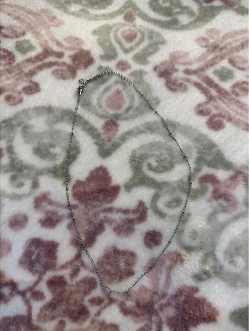 Silver necklace